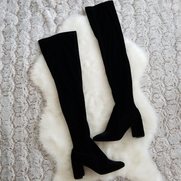 Jeffrey Campbell Shoes - Jeffrey Campbell Cienega Over the Knee Boots